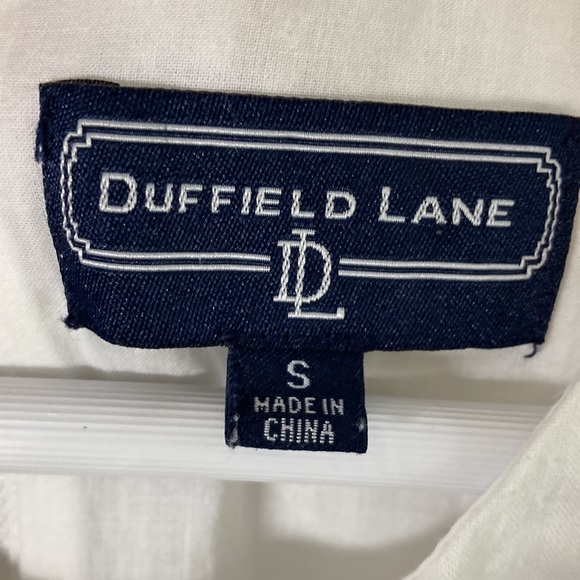 Duffield lane nautical seersucker summer dress size small - Picture 2 of 12